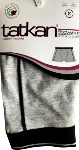 TATKAN ERKEK PENYE BOXER 3 ADET GRİ - XL