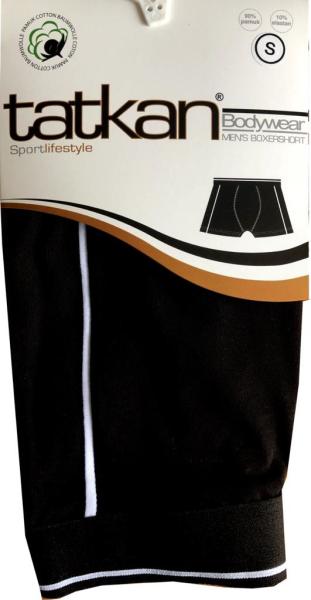 TATKAN ERKEK PENYE BOXER 3 ADET SİYAH - L