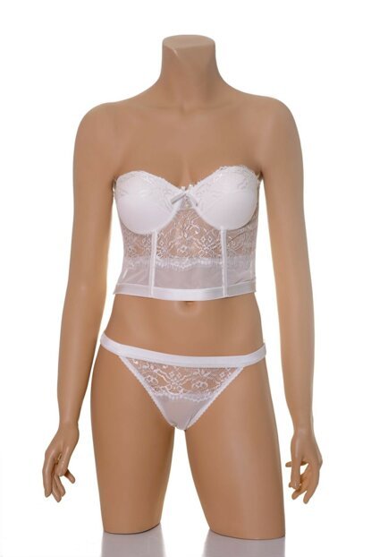 BÜŞRA 104 BÜSTİYER TAKIMI EKRU - 75