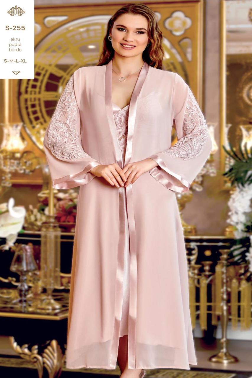 JEREMİ S255 BAYAN SATEN BRODELİ 6 LI SET