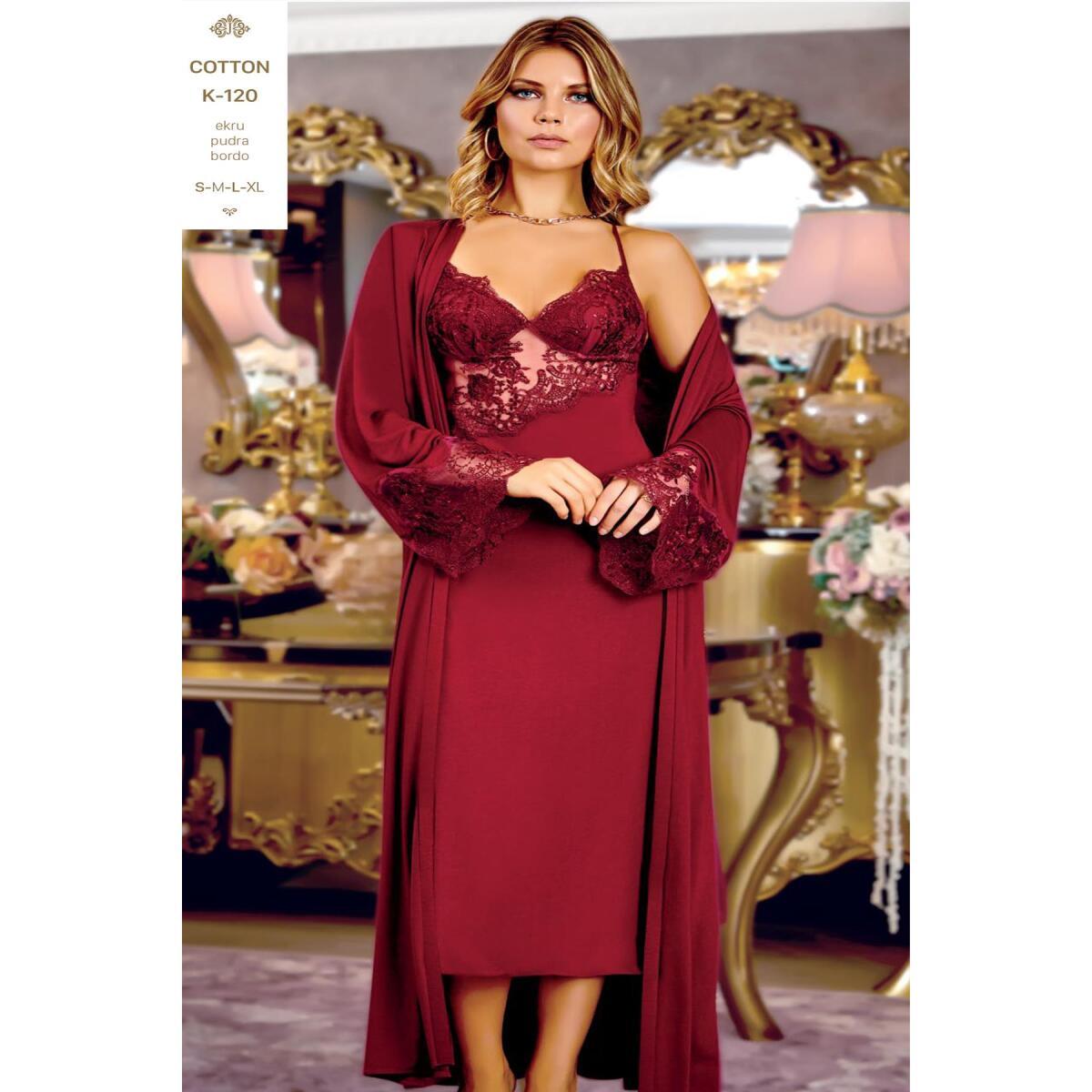 JEREMİ K120 BAYAN KOTON BRODELİ 6 LI SET