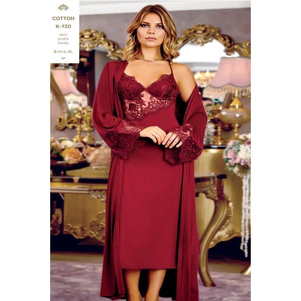 JEREMİ K120 BAYAN KOTON BRODELİ 6 LI SET