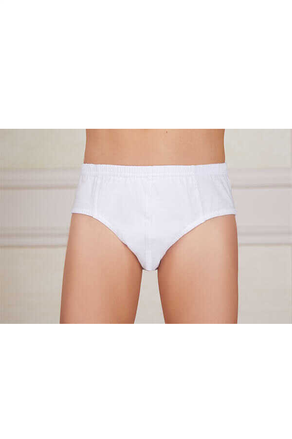 Berrak 1550 Erkek Çocuk Slip 4 - BEYAZ