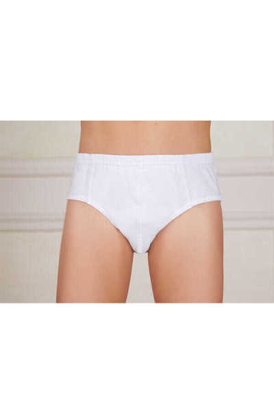 Berrak 1550 Erkek Çocuk Slip 4 - BEYAZ