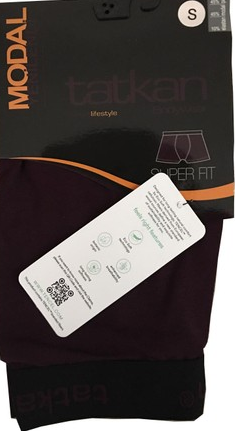 TATKAN ERKEK MODAL BOXER 3' LÜ BORDO - XXL