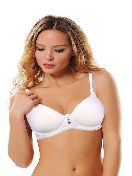 Nbb 3628 Emzirme Kaplı Sütyen 90 - BEYAZ