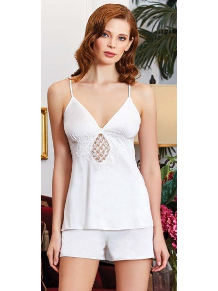 JEREMİ 805 BAYAN KOTON 6 LI SET KREM - L