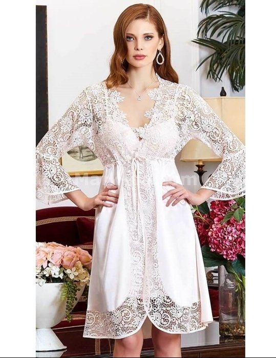 JEREMİ 950 BAYAN SATEN 6 LI SET İnci - M