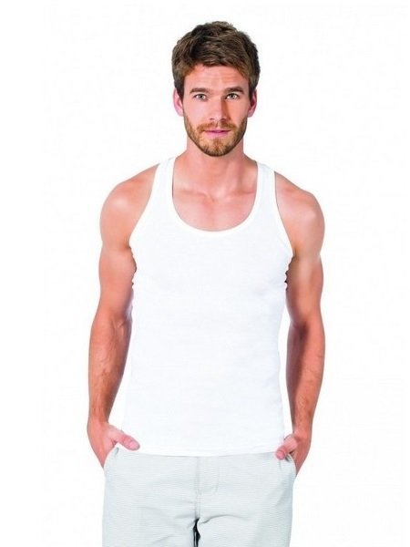 Donex 2023 Erkek Ribana Spor Atlet 6' LÜ S - BEYAZ