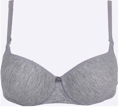 Liza 1010 Dolgulu Balenli Sütyen 80 - GRİ
