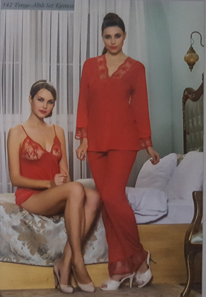 Jar Pierre 142 Penye 6'lı Gelin Seti