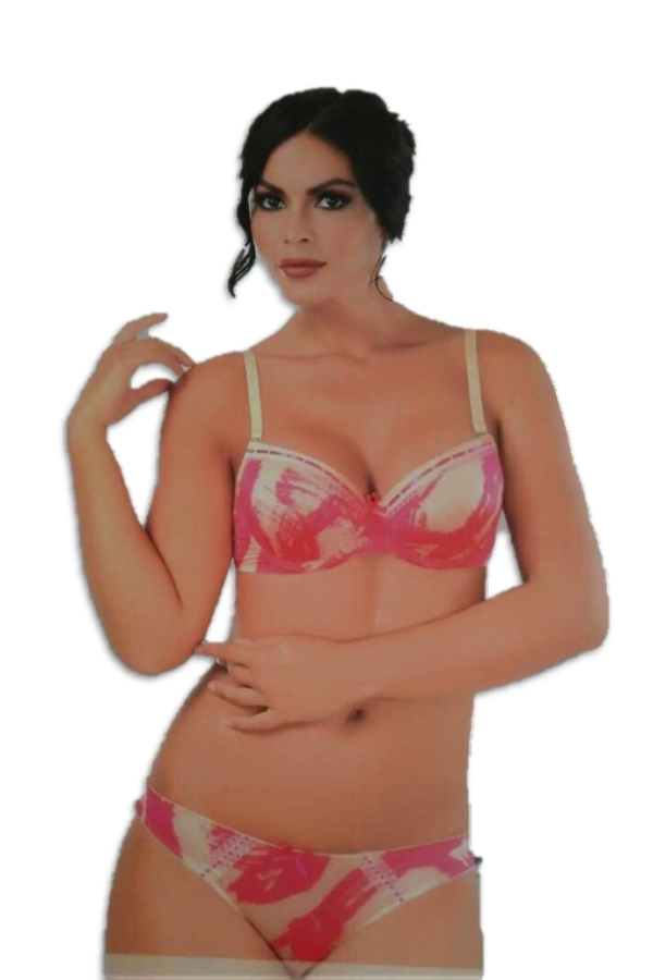 Nbb 4434 Dolgulu Sütyen Takımı 75 - FUŞYA