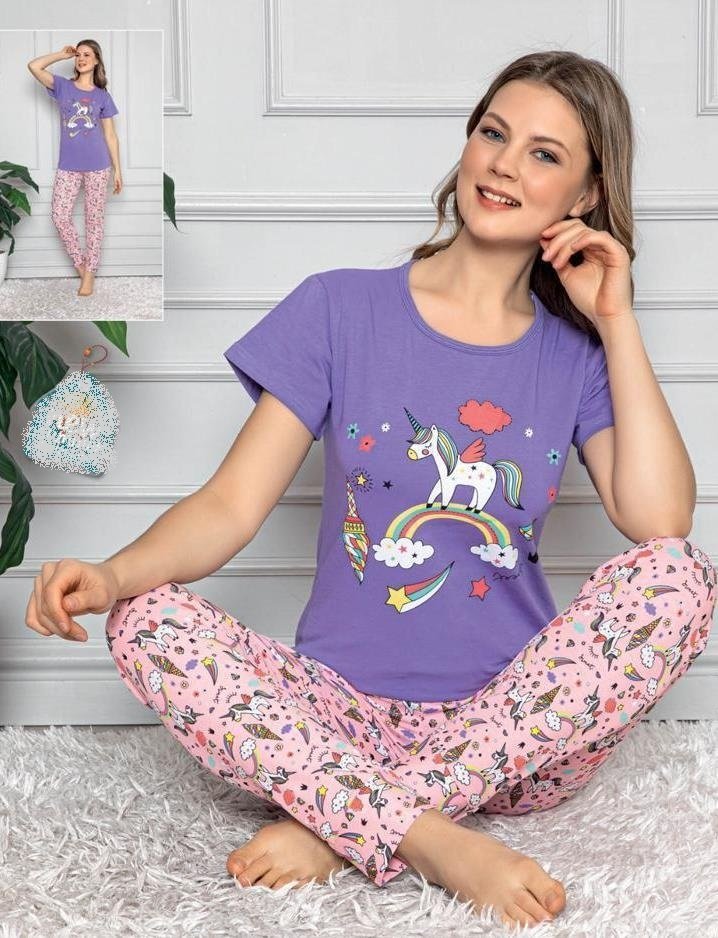 SUDE 2939 GENÇ BAYAN KISA KOL PJM TK MOR - S
