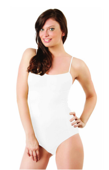 Elite Life 876 Bayan İp Askılı Slip Body Korse BEYAZ - M-L