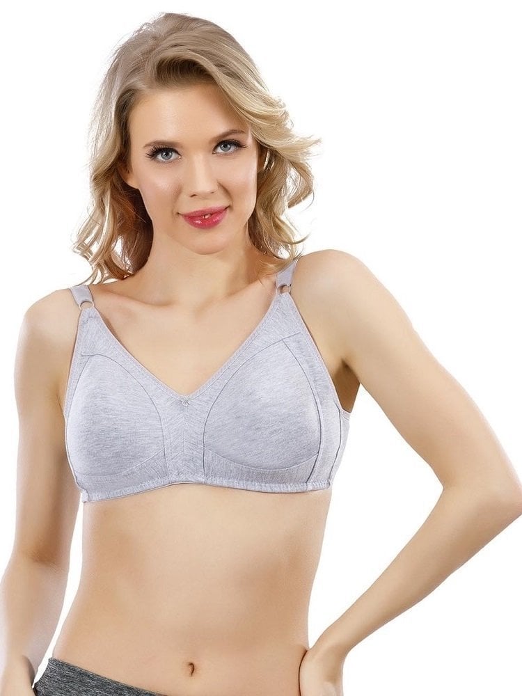 Liza 539 Battal Penye Toparlayıcı Sütyen 110 - GRİ
