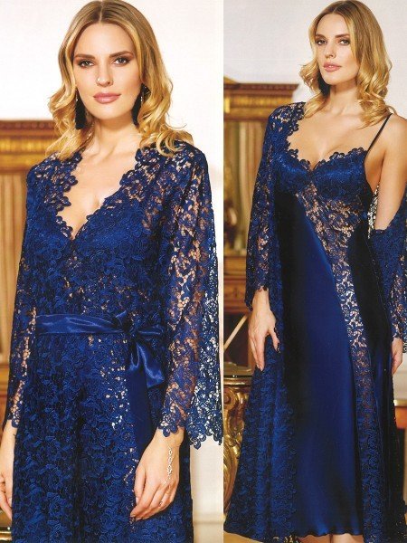 JEREMİ 619 SATEN DANTELLİ 6 LI SET Larcivet - XL