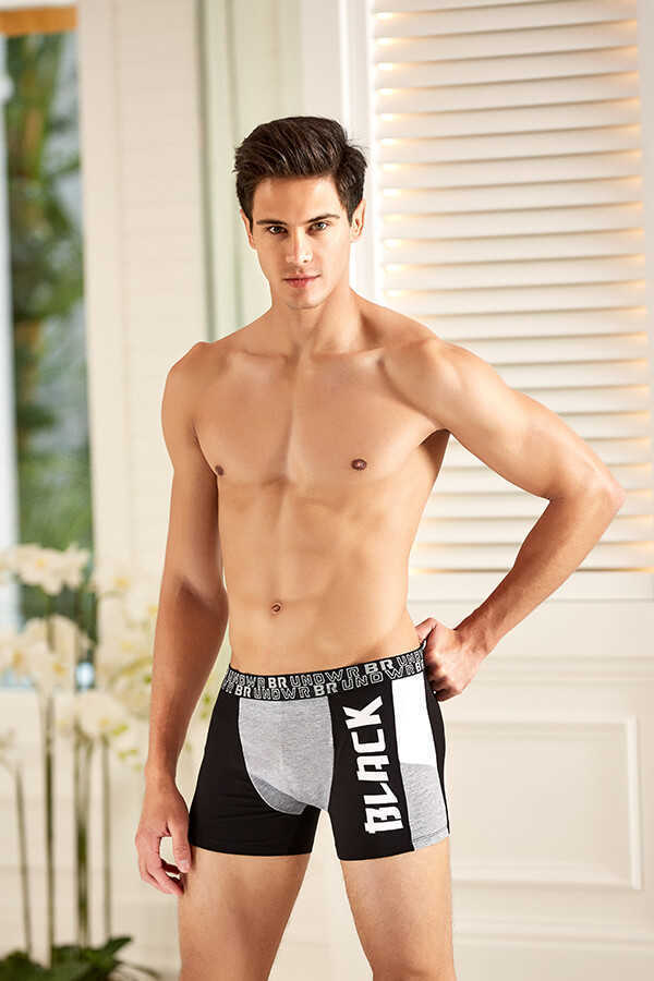 Berrak 4490 Erkek Boxer S - SİYAH