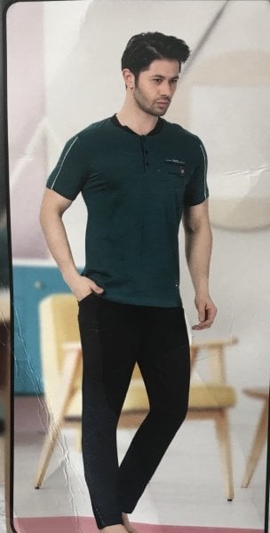 DONEX 2608 ERKEK KISA KOL PİJAMA TAKIMI