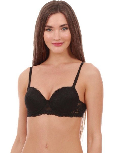 Liza 1015 Dolgusuz Dantelli Sütyen PUDRA - 90