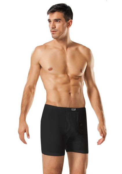 Tutku Erkek Renkli Paçalı Külot SİYAH - 4