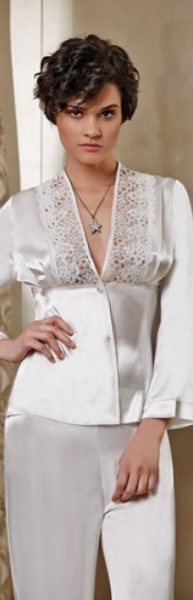 Jeremi 436 İpek Saten 6 lı Gelin seti KREM - XL