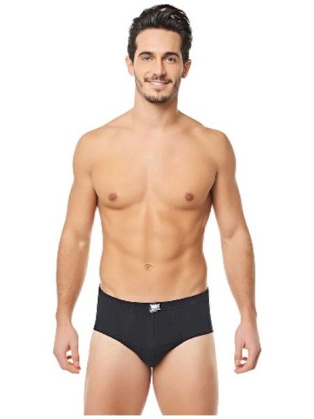 Tutku Erkek Penye Renkli Slip 6 Adet GRİ - 3