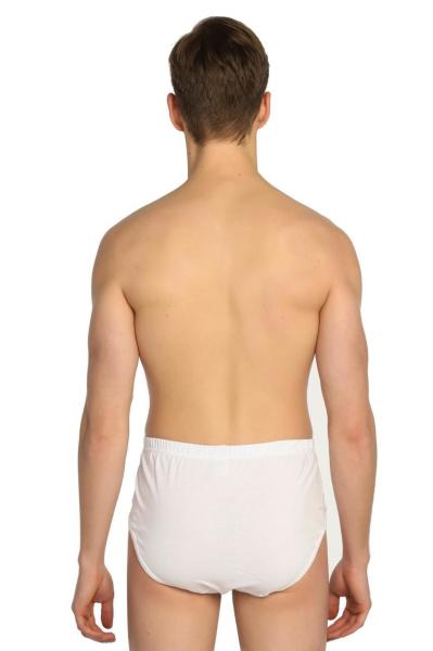 Tutku Erkek Penye Slip 6 Adet 5 - BEYAZ