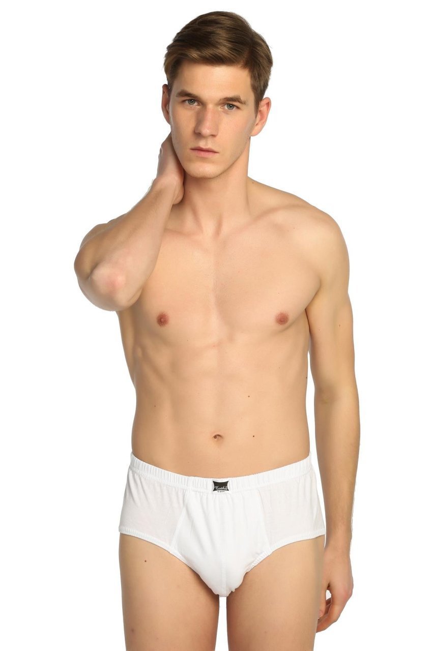 Tutku Erkek Penye Slip 6 Adet 6 - BEYAZ