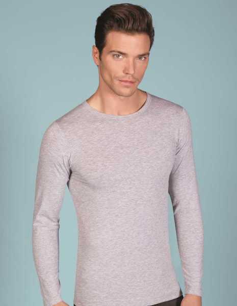 1025 BERRAK ERKEK BİSİKLET YAKA GRİ 48