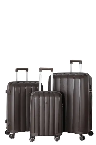 MÇS V305 POLİPROPİLEN VALİZ SETİ 3 LÜ SET