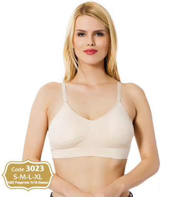 Özlem 3023 Bayan Pedli Sütyen XL - SİYAH