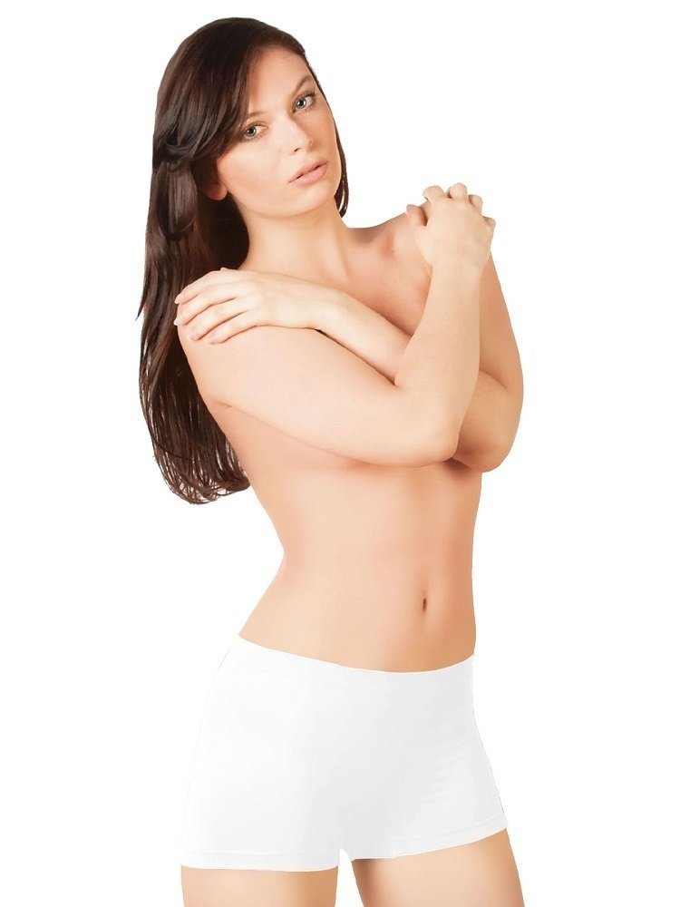 Elite Life 830 Bayan Dikişsiz Boxer L-XL - BEYAZ