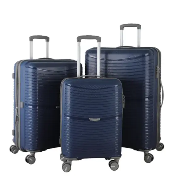 MÇS V379 POLİPROPİLEN VALİZ SETİ 3 LÜ SET
