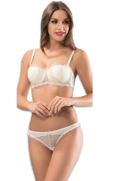 Nbb 4377 Dolgulu Straplez Takım
