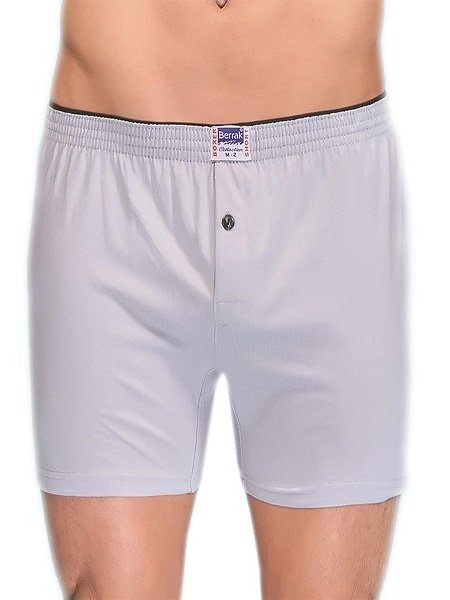 Berrak 1099  Erkek Penye Boxer 3' LÜ PETROL - XL