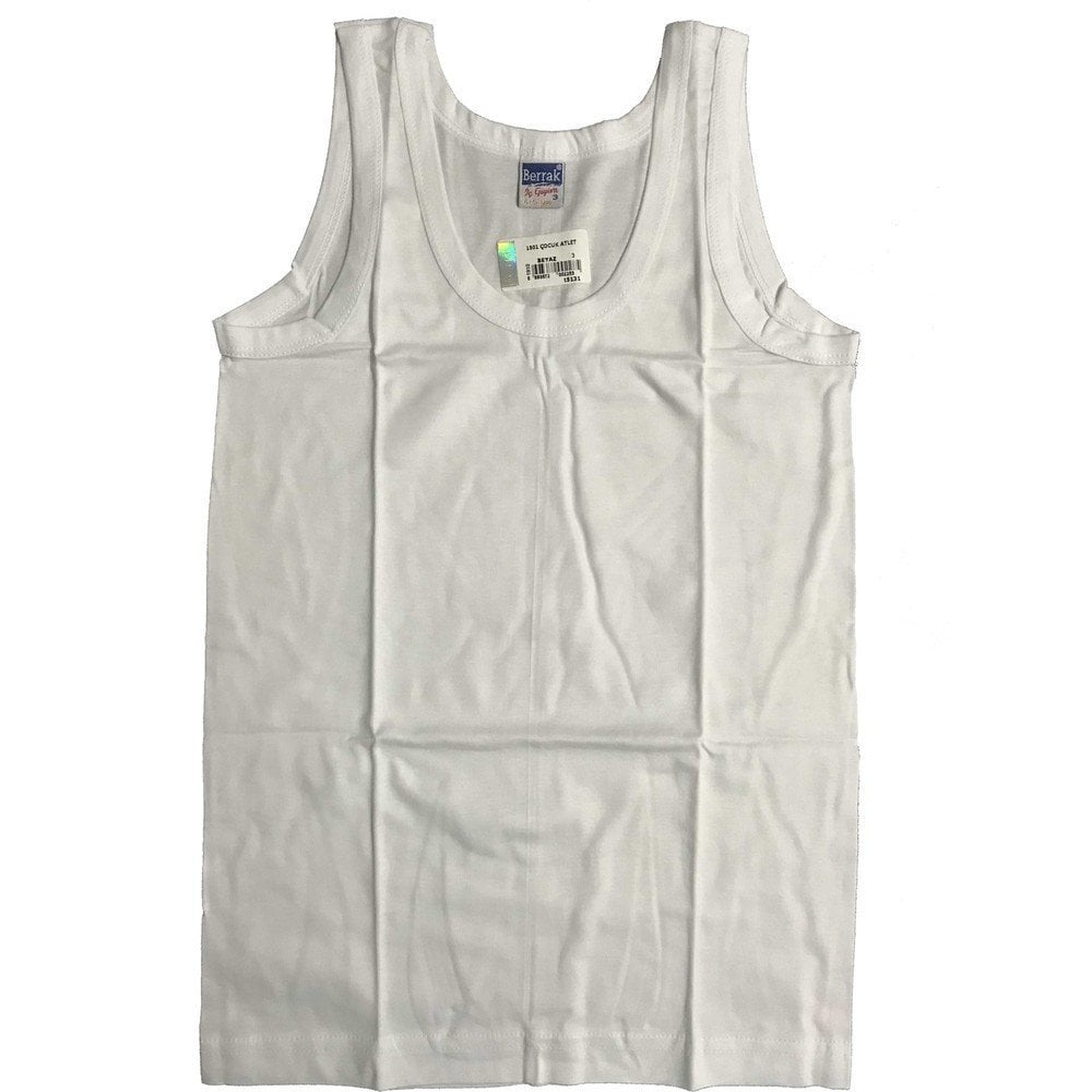 Berrak 1501 Erkek çocuk Penye Askılı Atlet 6 Adet